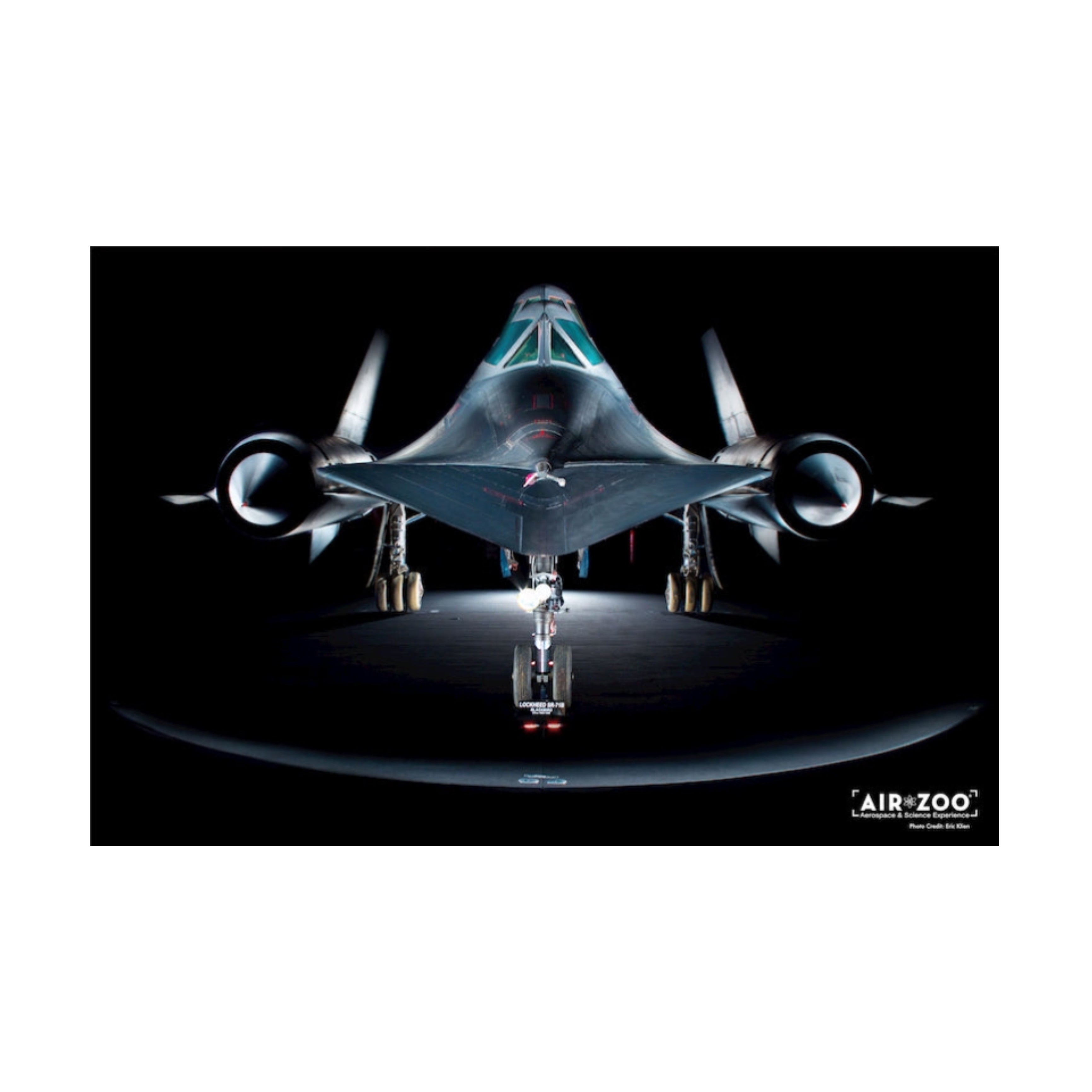 Air Zoo SR-71 Blackbird Poster