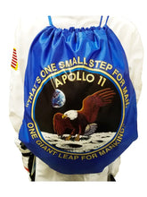 Load image into Gallery viewer, Apollo 11 Drawstring Backpack