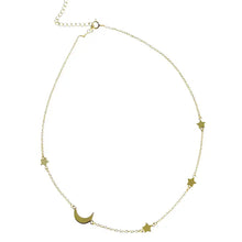 Load image into Gallery viewer, Moon Star Choker