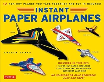 Instant Paper Airplanes Kit