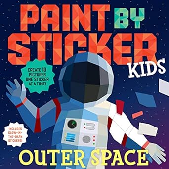 Paint By Sticker Kids: Outer Space