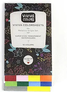 Metallic Watercolor Sheets