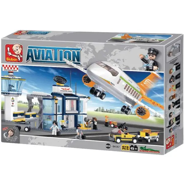 Airport Building Brick Kit