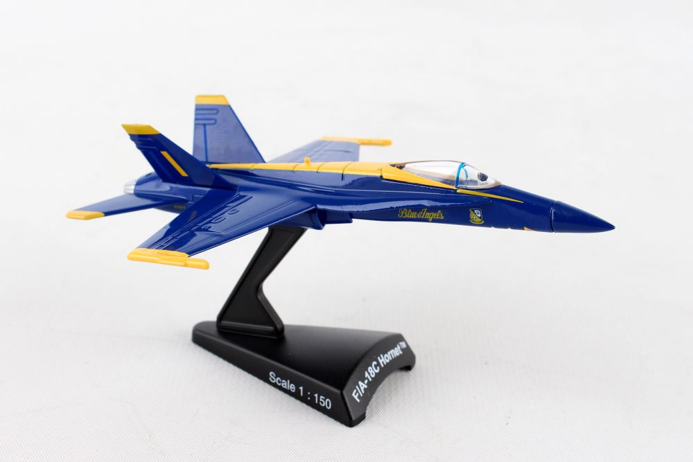 Postage Stamp F/A-18C Hornet - Blue Angels Diecast Collectible