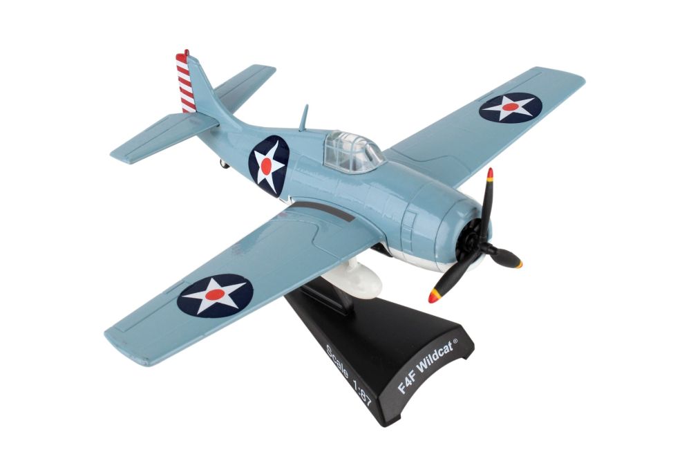 Postage Stamp F4F Wildcat Diecast Collectible