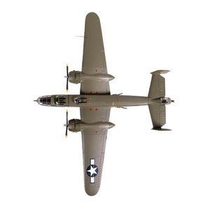 Postage Stamp B-25 Mitchell Bomber Diecast Collectible