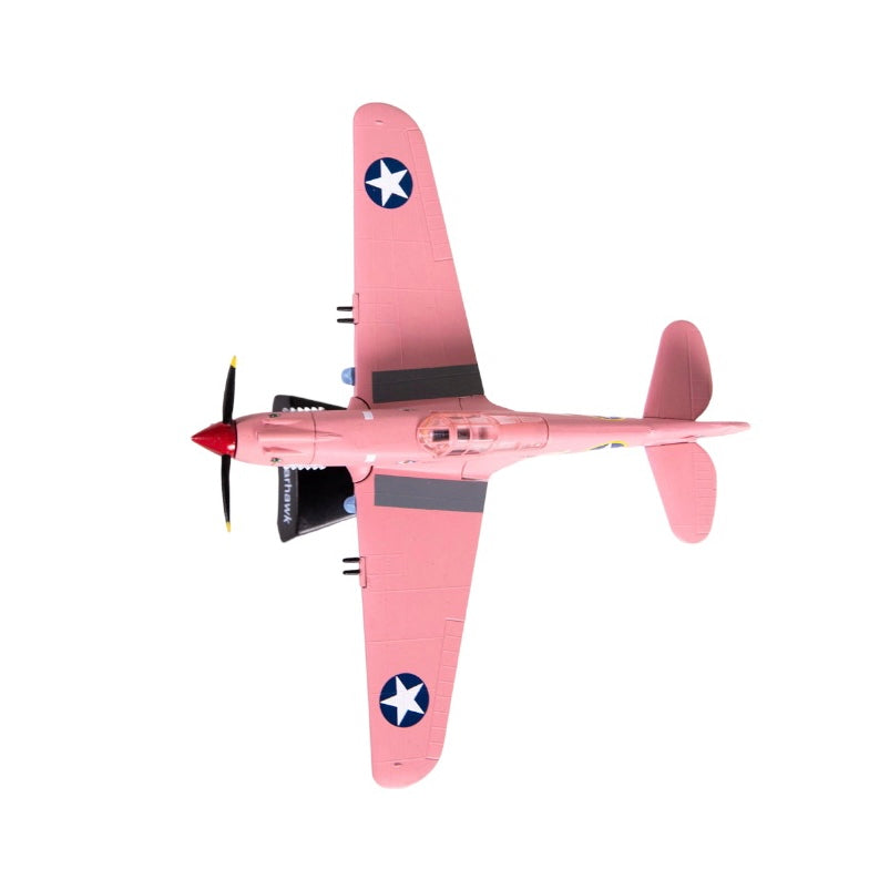 Air Zoo Pink P-40 Warhawk Diecast Collectible