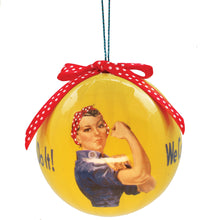 Load image into Gallery viewer, Rosie the Riveter Ornament