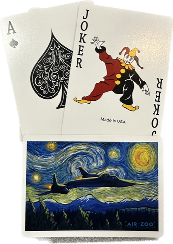 Starry Night SR-71 Playing Cards