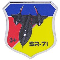 Sr-71 3+ Logo Pin
