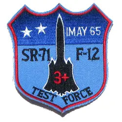 SR-71 Test Force Patch