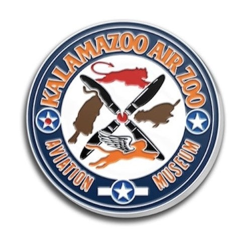 Air Zoo Vintage Logo Pin