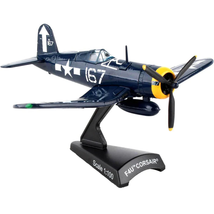 Postage Stamp F4U Corsair USN Diecast Collectible