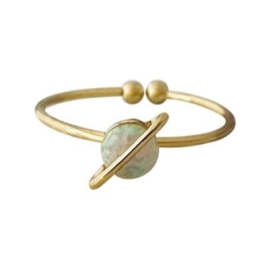 White Planet Ring
