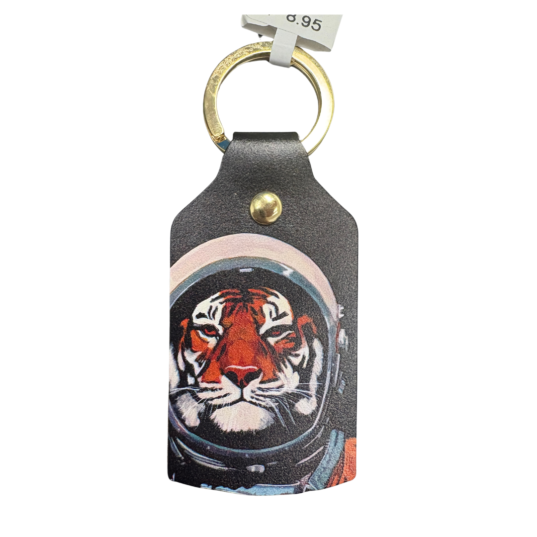 Astronaut Tiger Keyfob