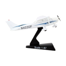 Load image into Gallery viewer, Postage Stamp Cessna 172 Skyhawk Diecast Collectible