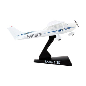 Postage Stamp Cessna 172 Skyhawk Diecast Collectible