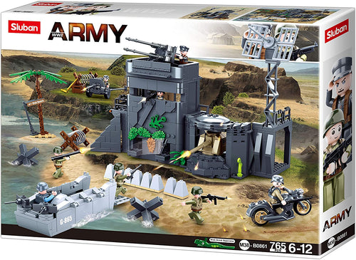 Sluban WWII D-Day Atlantic Wall Building Set