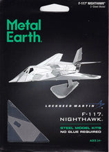 Load image into Gallery viewer, Metal Earth - F-117 Nighthawk Scale Model