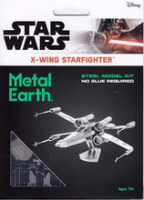 Load image into Gallery viewer, Metal Earth - X-Wing Starfighter Scale Model