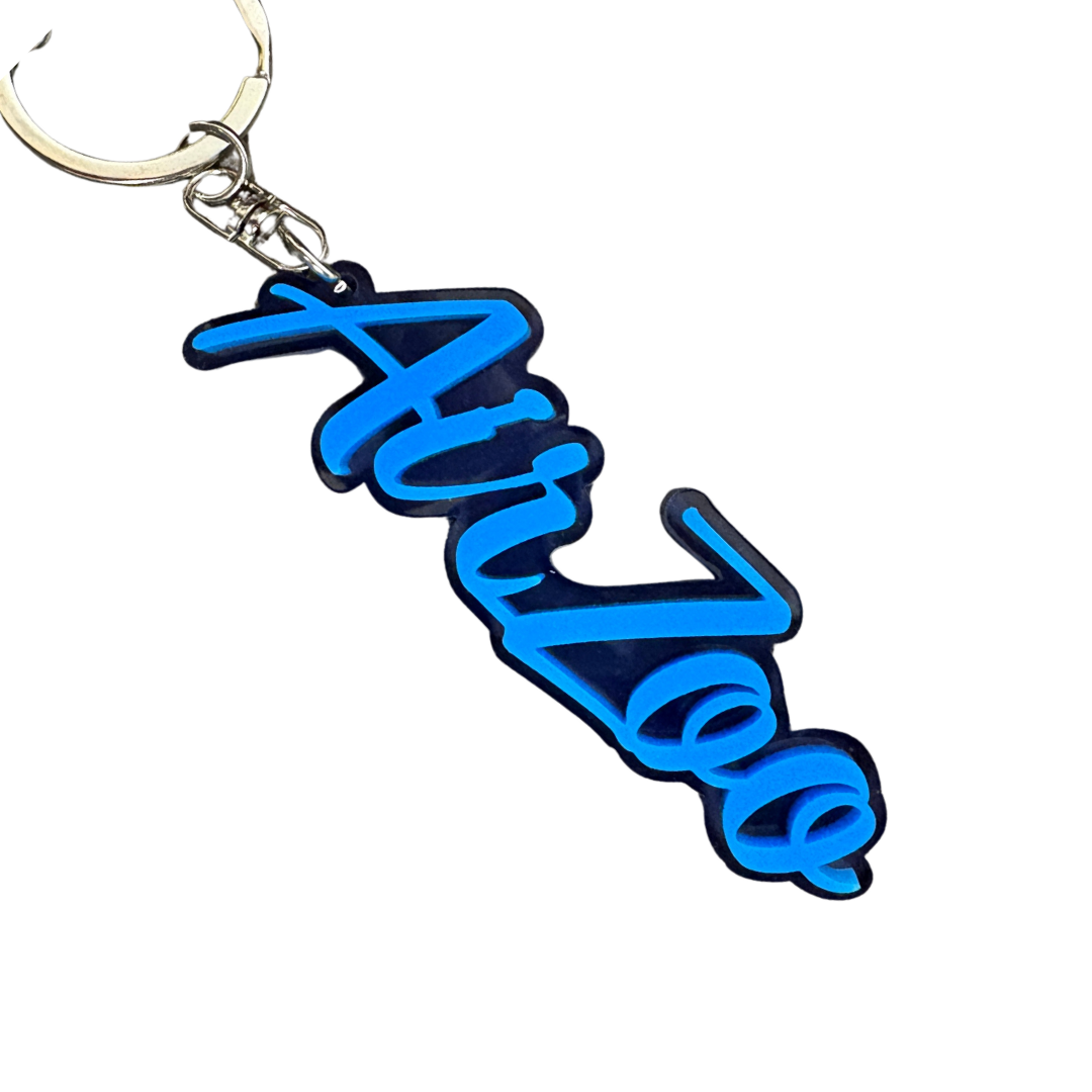 Acrylic Air Zoo Keychain