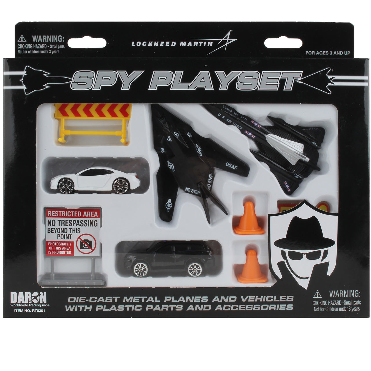 Lockheed Martin Spy Plane Playset