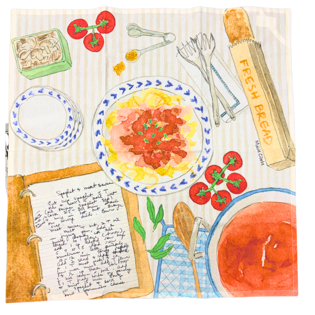 Spaghetti Tea Towel