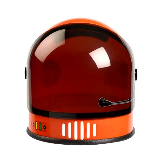 Astronaut Helmet - Orange