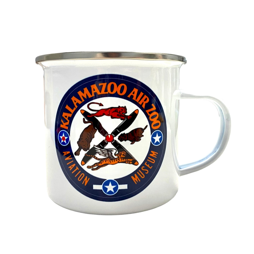 Air Zoo Vintage Logo Camp Mug