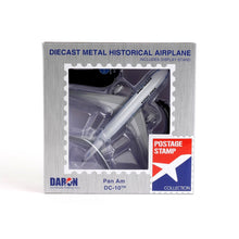 Load image into Gallery viewer, Postage Stamp DC-10 Pan Am Diecast Collectible