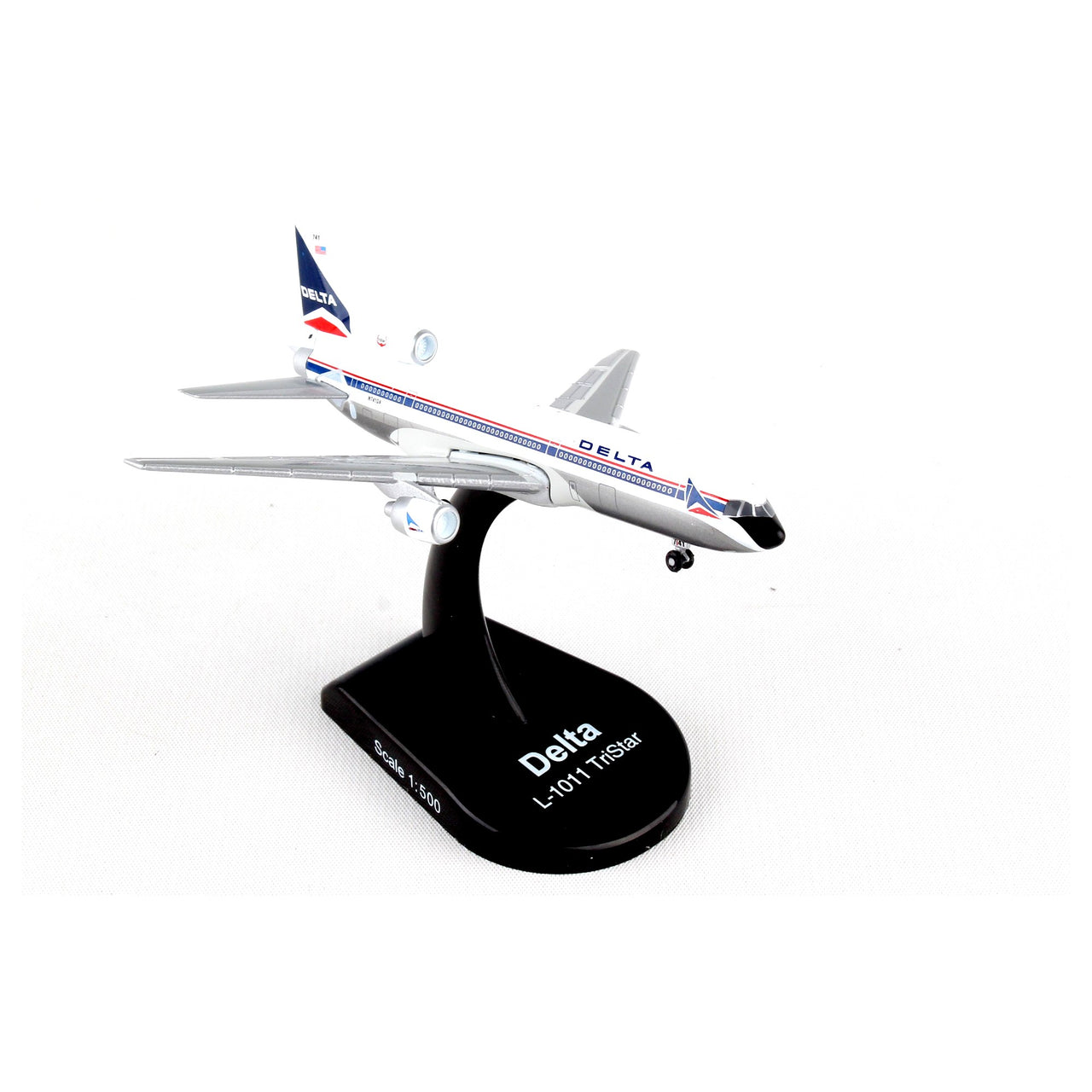 Postage Stamp Delta L-1011 TriStar Diecast Collectible