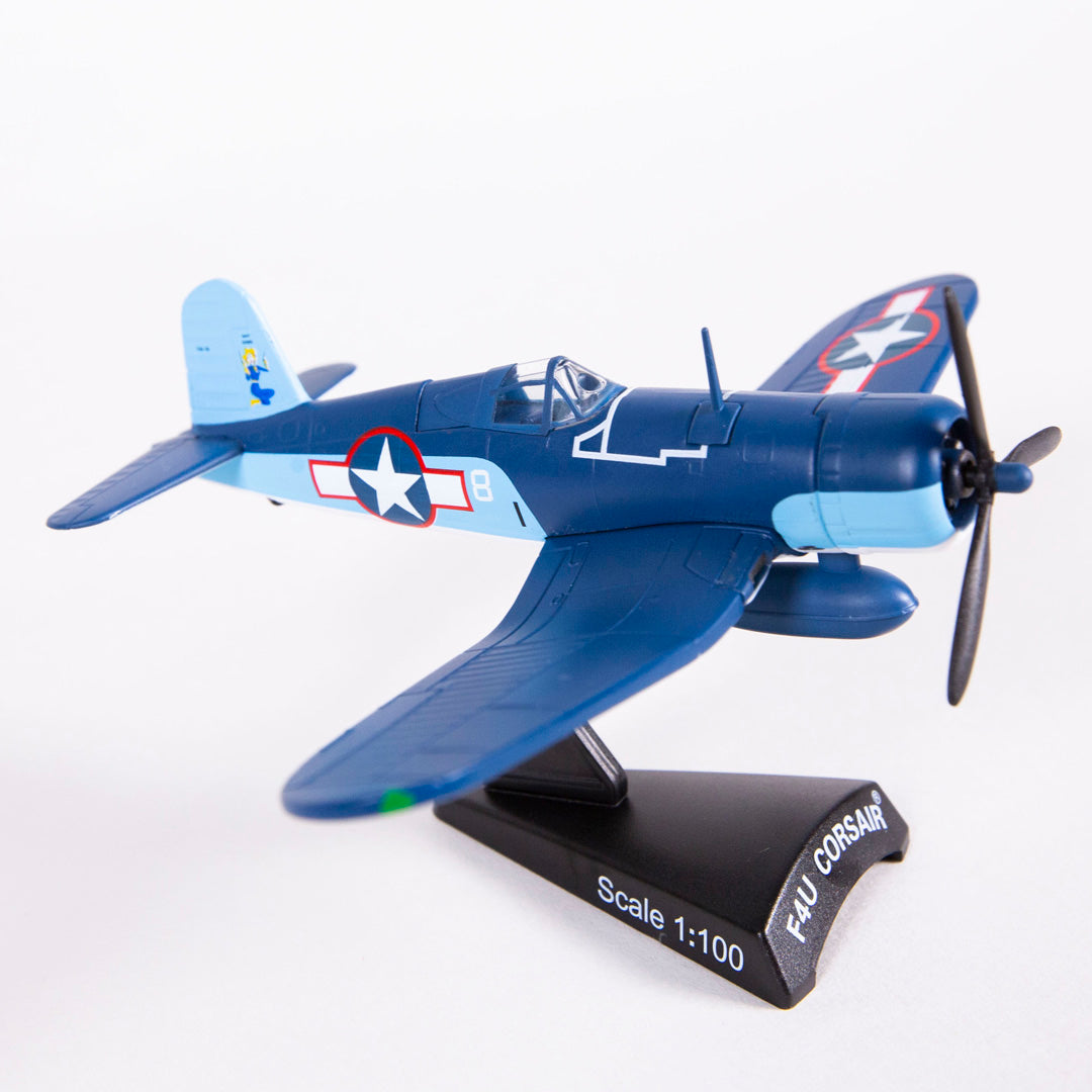 Postage Stamp F-4U Corsair Diecast Collectible