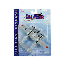 Load image into Gallery viewer, InAir Diecast P-38 Lightning