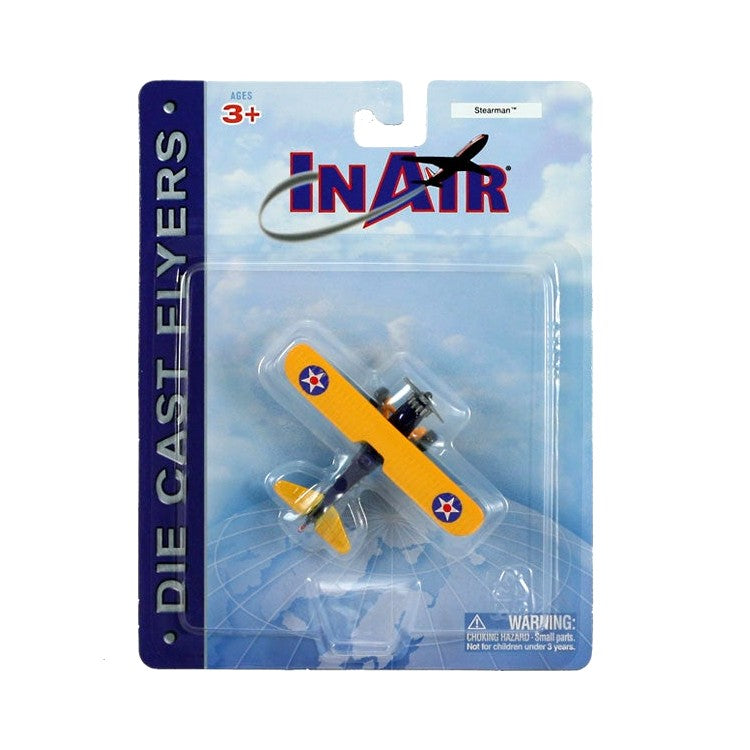 InAir Diecast Stearman PT-17