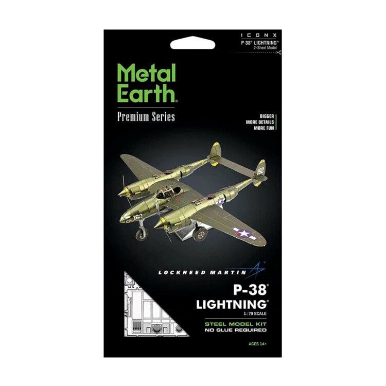 P-38 Lightning Scale Model