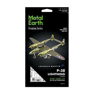 Metal Earth - P-38 Lightning Scale Model