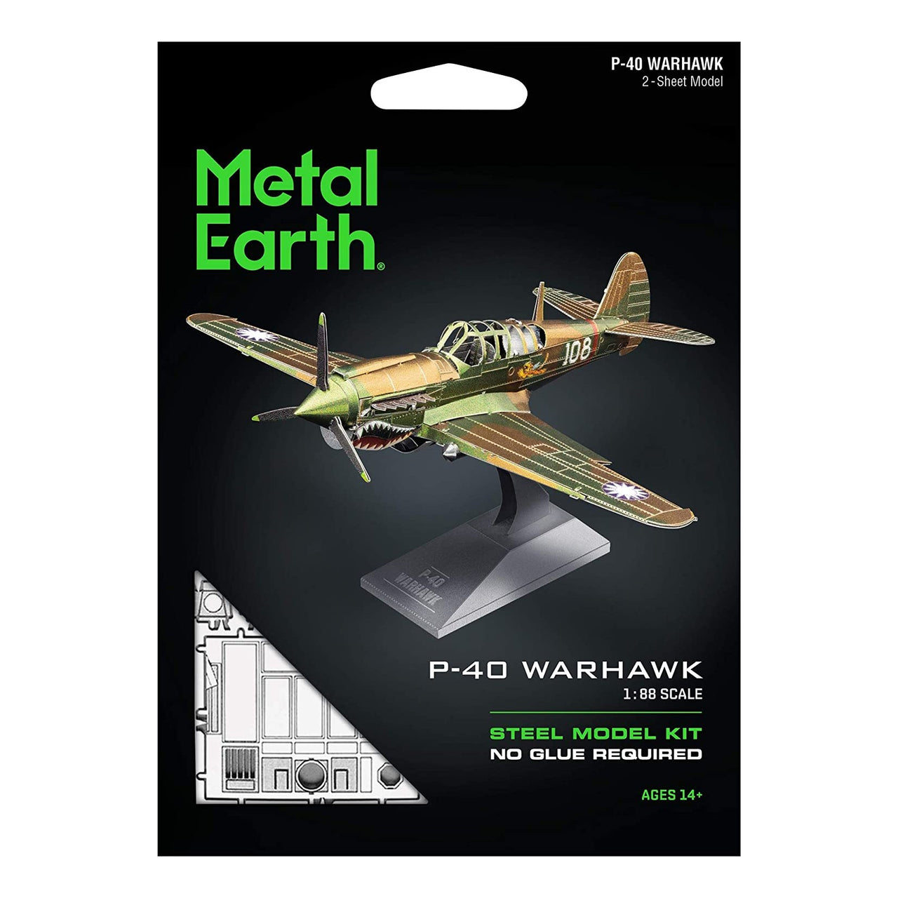 P-40 Warhawk Scale Model