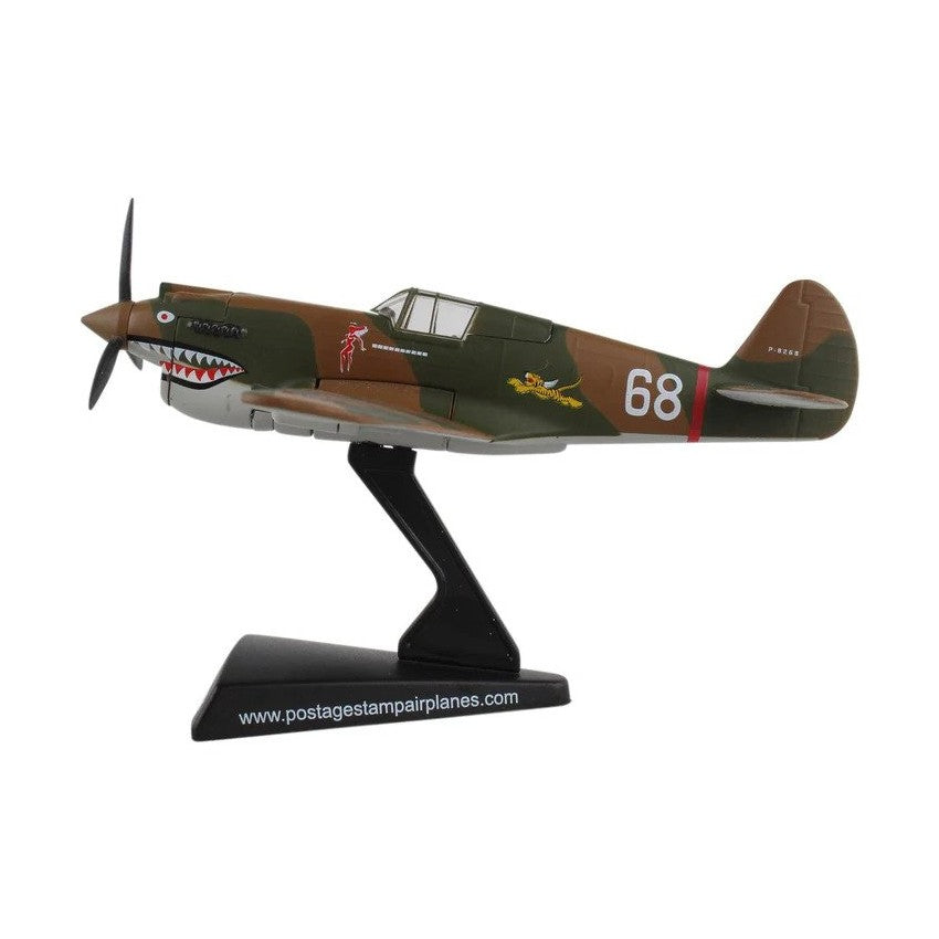 Postage Stamp P-38J "Lightning Marge" Diecast Collectible