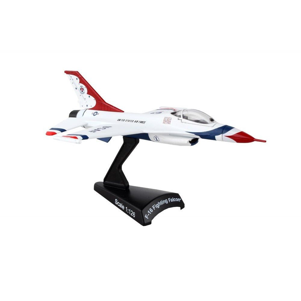 Postage Stamp Thunderbird F-16 Diecast Collectible
