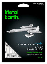 Load image into Gallery viewer, Metal Earth - SR-71 Blackbird Scale Model
