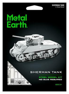 Metal Earth - Sherman Tank Scale Model