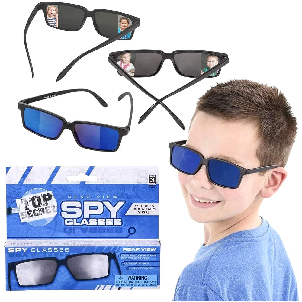 Spy Look Behind Sunglasses