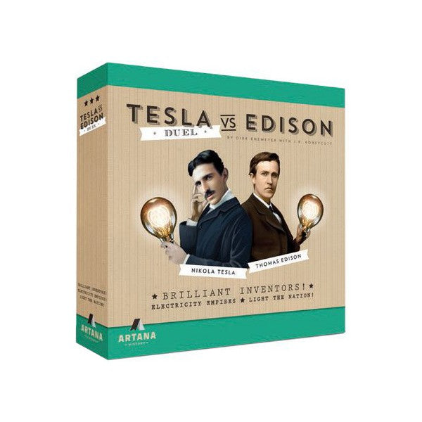 Tesla vs Edison Duel Card Game