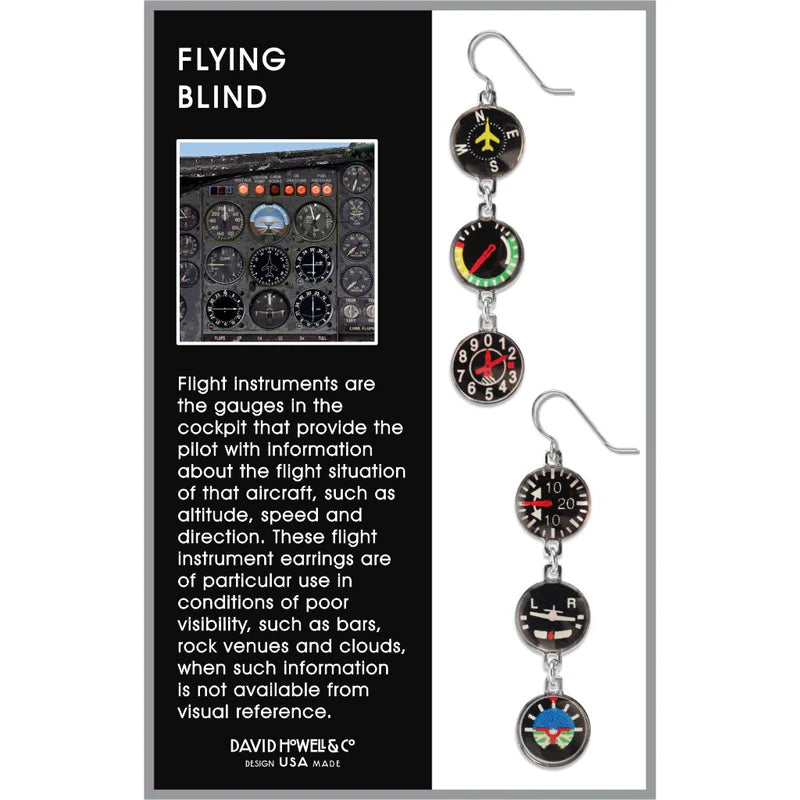 Flying Blind Earrings