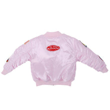 Load image into Gallery viewer, MA-1 Pink Flight Jacket