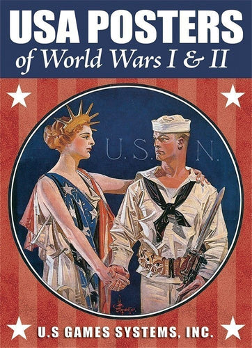 USA Posters of WWI & WWII Playing Cards
