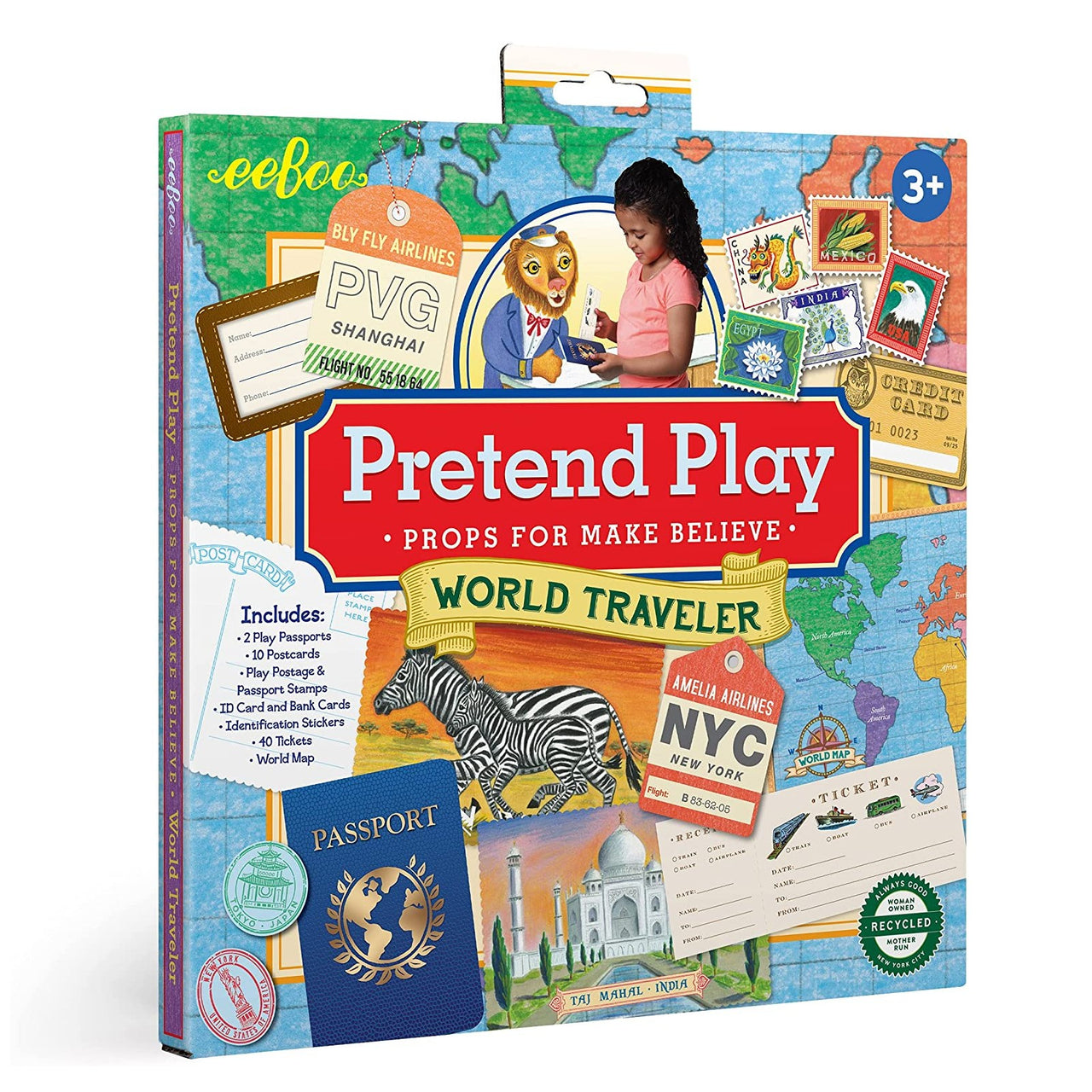 World Traveler Pretend Play